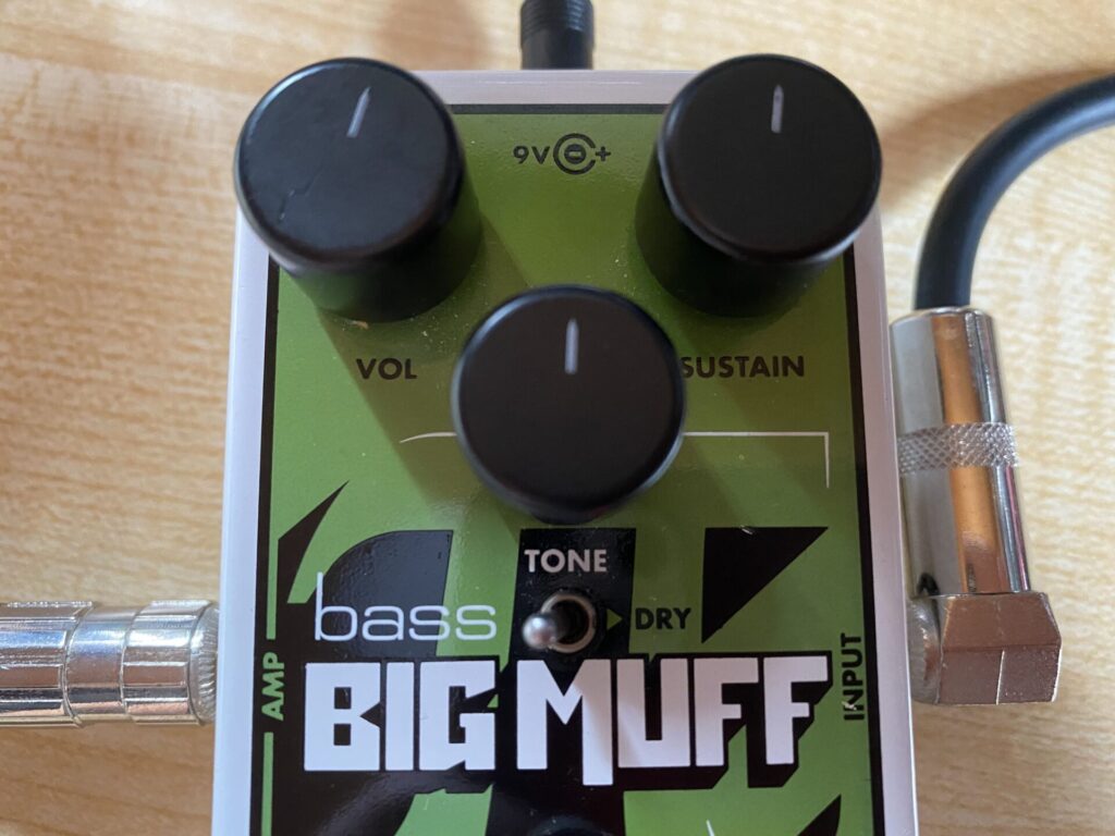 エフェクターレビュー【ELECTRO-HARMONIX】NANO BASS BIG MUFF PI | K