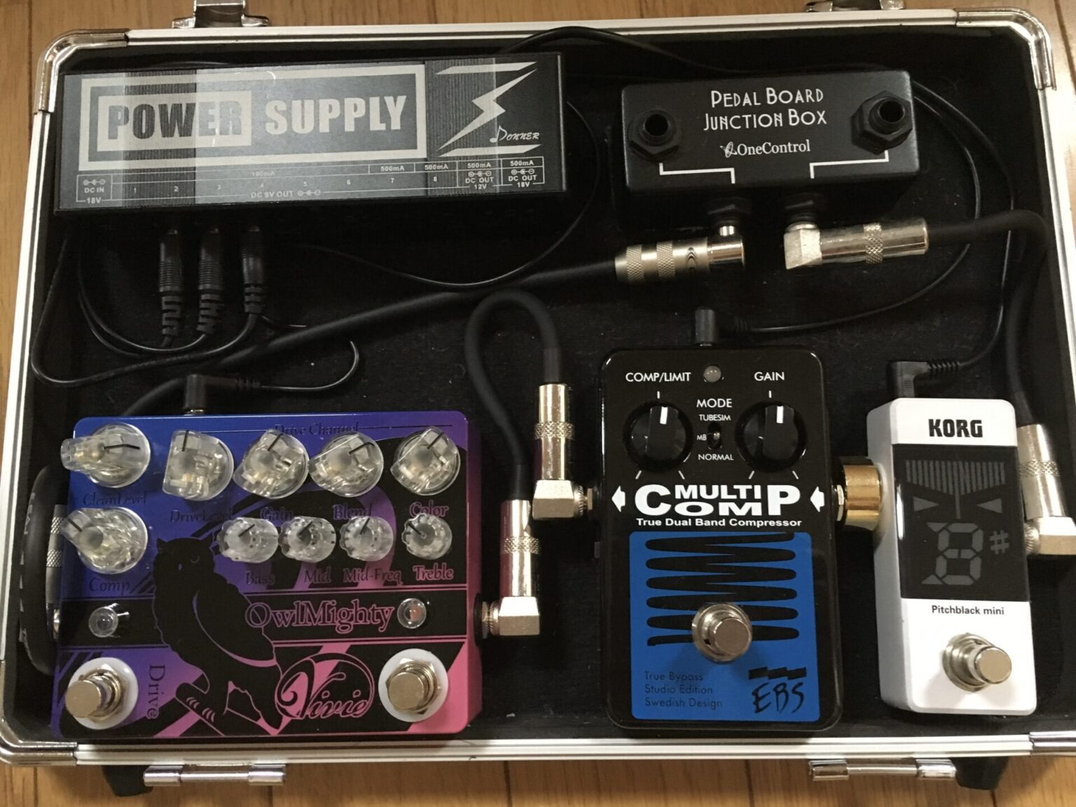 エフェクターレビュー【One Control】Minimal Series Pedal Board Junction Box K・Iのベースを楽しむブログ