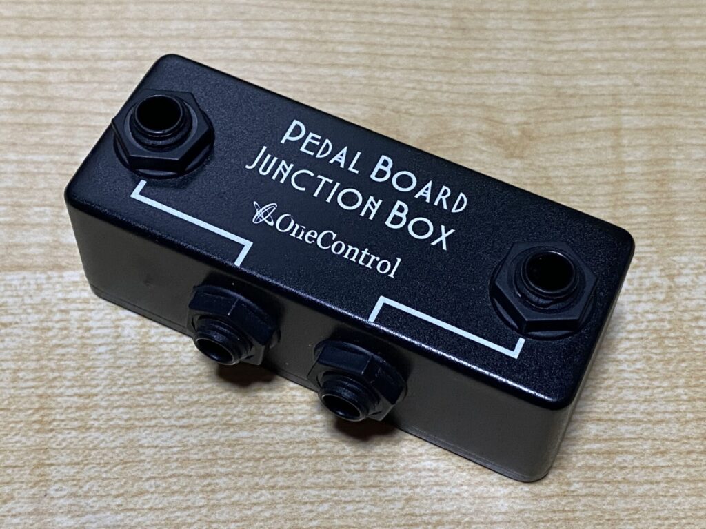 エフェクターレビュー【One Control】Minimal Series Pedal Board Junction Box K・Iの